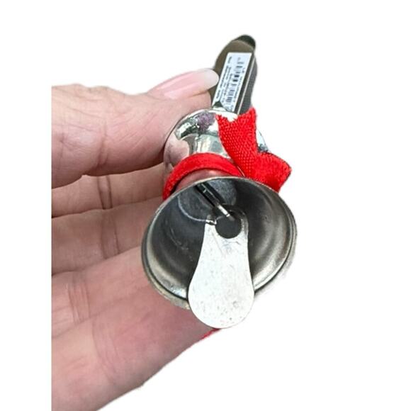 Boston Warehouse Cheese Spreaders Jingle Bell Design Never Used - Picture 1 of 3